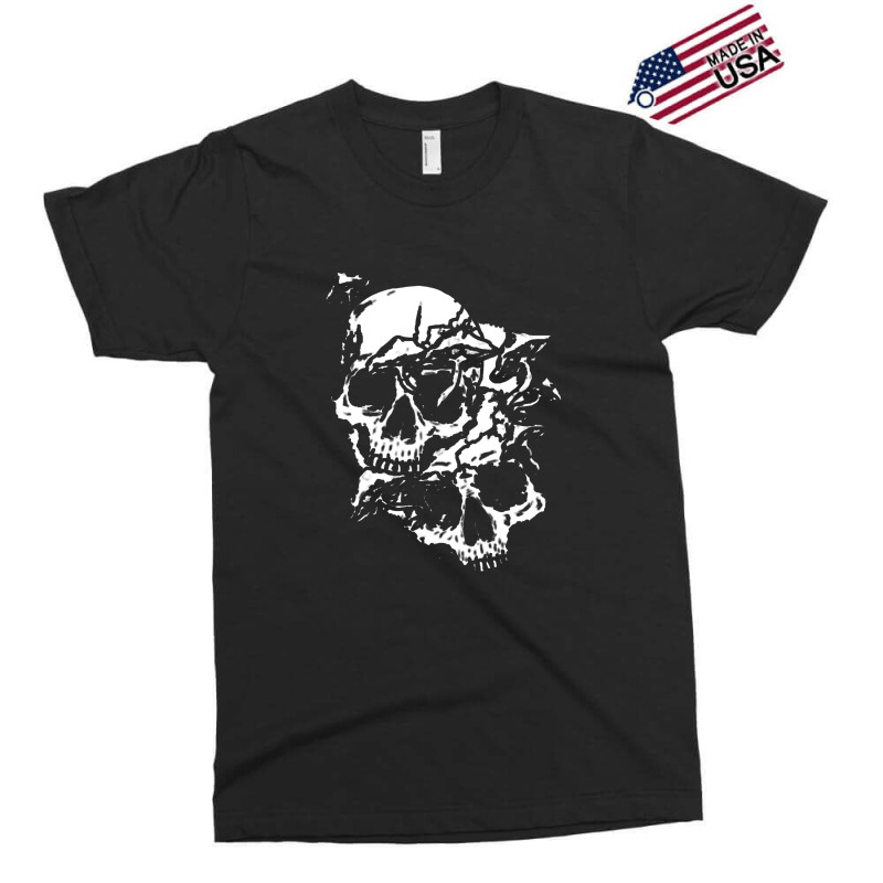 Skull Morel Mushrooms Mycologist Goth Mushroom Exclusive T-shirt by deluxebed | Artistshot