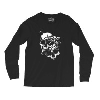 Skull Morel Mushrooms Mycologist Goth Mushroom Long Sleeve Shirts | Artistshot