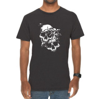 Skull Morel Mushrooms Mycologist Goth Mushroom Vintage T-shirt | Artistshot