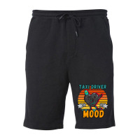 Taxi Driver Mood, Moody Dabbing Design Vintage Classic Retro And Color Fleece Short | Artistshot