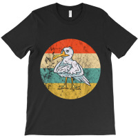 Seagull Vintage Retro Seabird Harbour Albatros Seagull Lover T-shirt | Artistshot