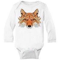 Fox Long Sleeve Baby Bodysuit | Artistshot