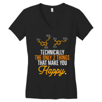 Psychology Serotonin Dopamine Chemical Formula Psychologist T Shirt Women's V-neck T-shirt | Artistshot