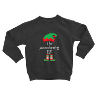 Humor Novelty Nonconforming Elf Christmas Family Matching Toddler Sweatshirt | Artistshot