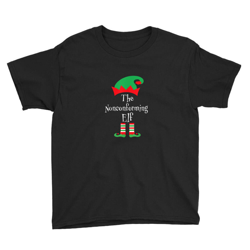 Humor Novelty Nonconforming Elf Christmas Family Matching Youth Tee by kerjalembor | Artistshot