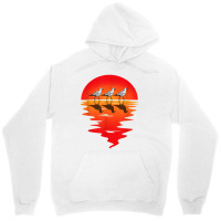 Flocks Of Seagull Vintage Sunset Seabird Harbour Albatros Unisex Hoodie | Artistshot