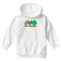 Peace Love Cookie Scout For Girls Bakery Cookie Season T Shirt Youth Hoodie | Artistshot