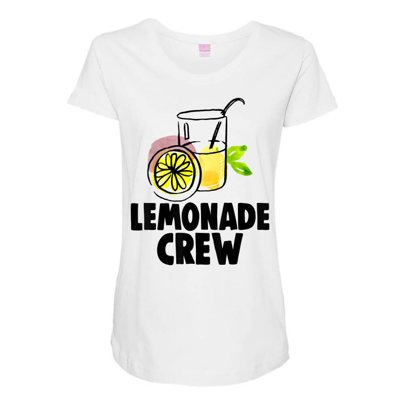 Lemonade Tee Shirt Lemonade Crew Women Kids T Shirt Maternity Scoop Neck T-shirt by abdurrehmancappucci | Artistshot