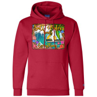 Salt Water Heals Everything Champion Hoodie | Artistshot