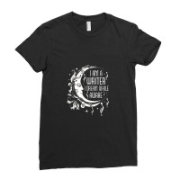 I Am A Writer I Dream While Awake Author Book Novelist Poet Ladies Fitted T-shirt | Artistshot