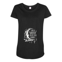 I Am A Writer I Dream While Awake Author Book Novelist Poet Maternity Scoop Neck T-shirt | Artistshot