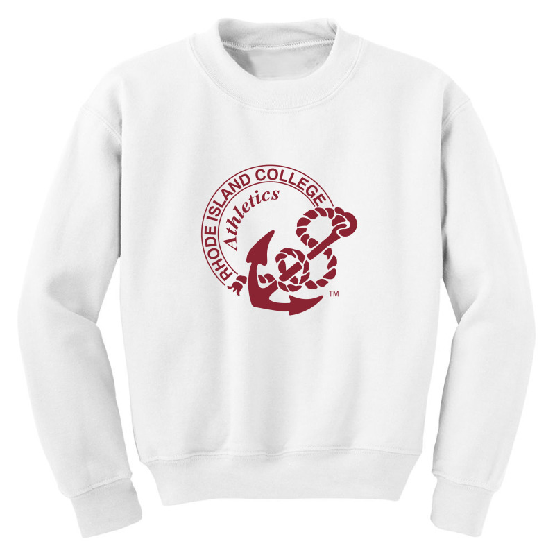 Rhode Island College Anchormen Youth Sweatshirt by Ternis | Artistshot