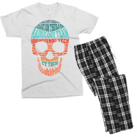 Skull Radiologic Technologist Ct Rt Radiology Sonographer T Shirt Men's T-shirt Pajama Set | Artistshot