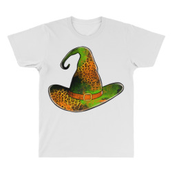 leopard witch hat All Over Men's T-shirt | Artistshot