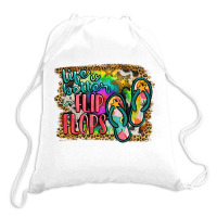 Life Is Better In Flip Flops Drawstring Bags | Artistshot