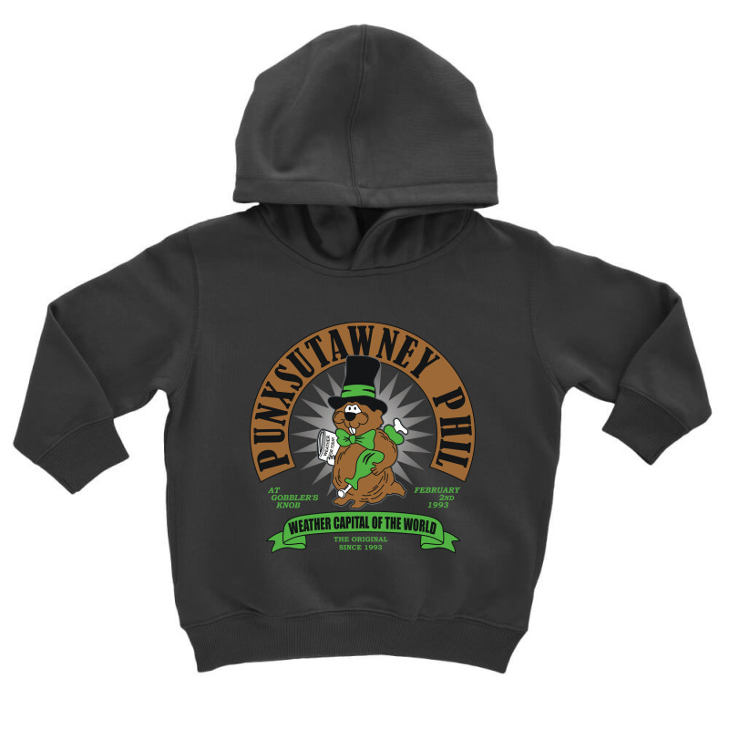 Groundhog Day Punxsutawney Vintage Graphic Toddler Hoodie by sevimor | Artistshot