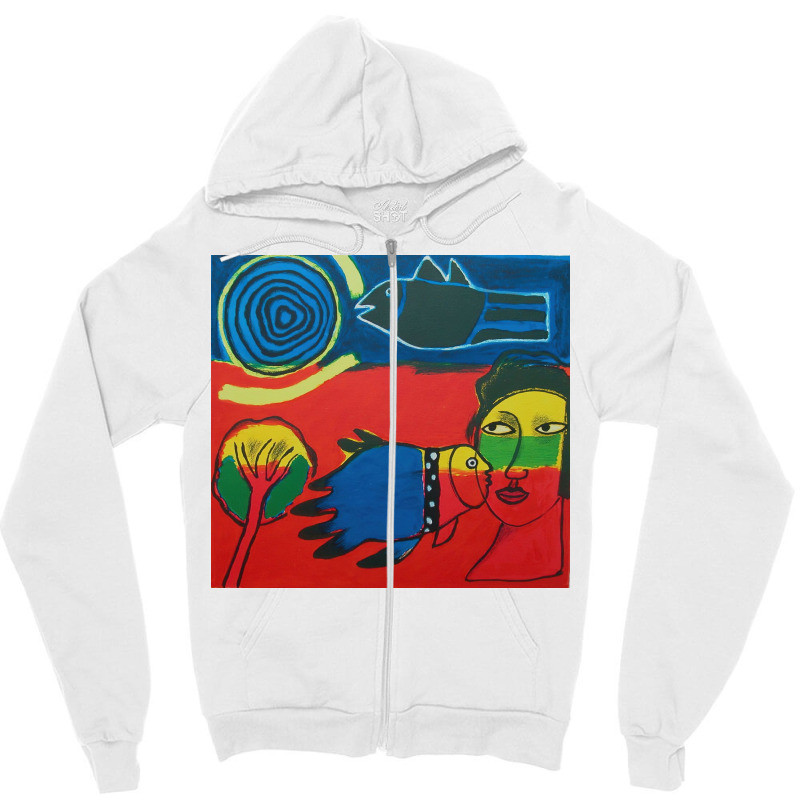 Guillaume Corneille Les Premices Zipper Hoodie | Artistshot