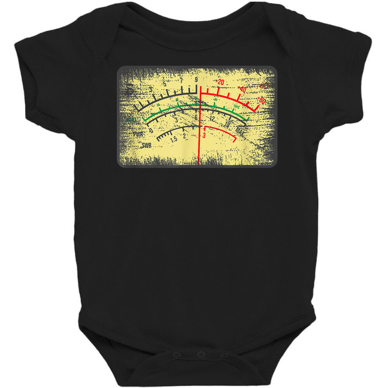 Swr Meter   Ham Radio Operator Amateur Radio Enthusiast T Shirt Baby Bodysuit by franceskagilland | Artistshot