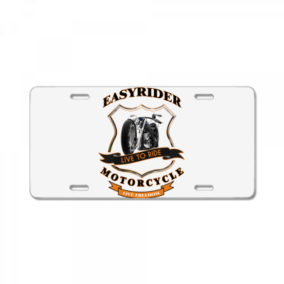 Custom Motorcycle License Plate By Adriani - Artistshot