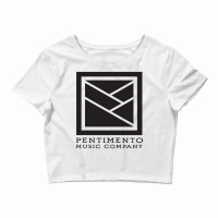 Pentimento Records Crop Top | Artistshot