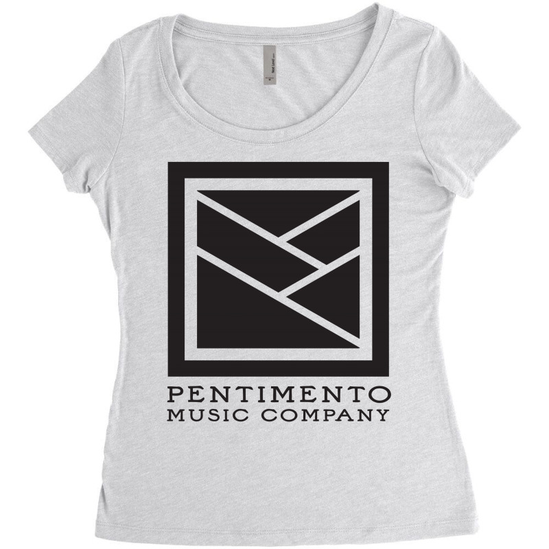 Pentimento Records Women's Triblend Scoop T-shirt by ArthurJKurth | Artistshot