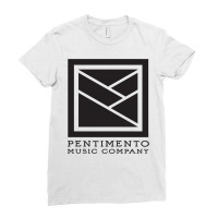 Pentimento Records Ladies Fitted T-shirt | Artistshot