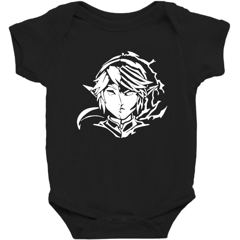 Dark Side Of Link Baby Bodysuit by Green Giant | Artistshot