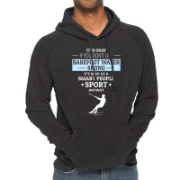 Barefoot Skiing Water Sport Motorboat Vintage Hoodie | Artistshot