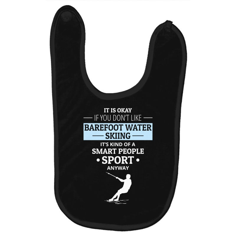 Barefoot Skiing Water Sport Motorboat Baby Bibs by Tasteful Tees | Artistshot