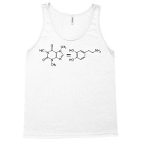 Caffeine Equals Happiness   Molecule Dopamine Science Shirt Tank Top | Artistshot