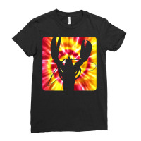 Tie Dye Lobster For Lobster Lovers T Shirt Ladies Fitted T-shirt | Artistshot