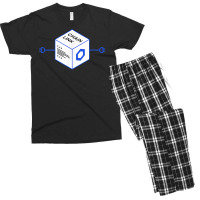 Chainlink Crypto Link Cryptocurrency Connecting The World T Shirt Men's T-shirt Pajama Set | Artistshot