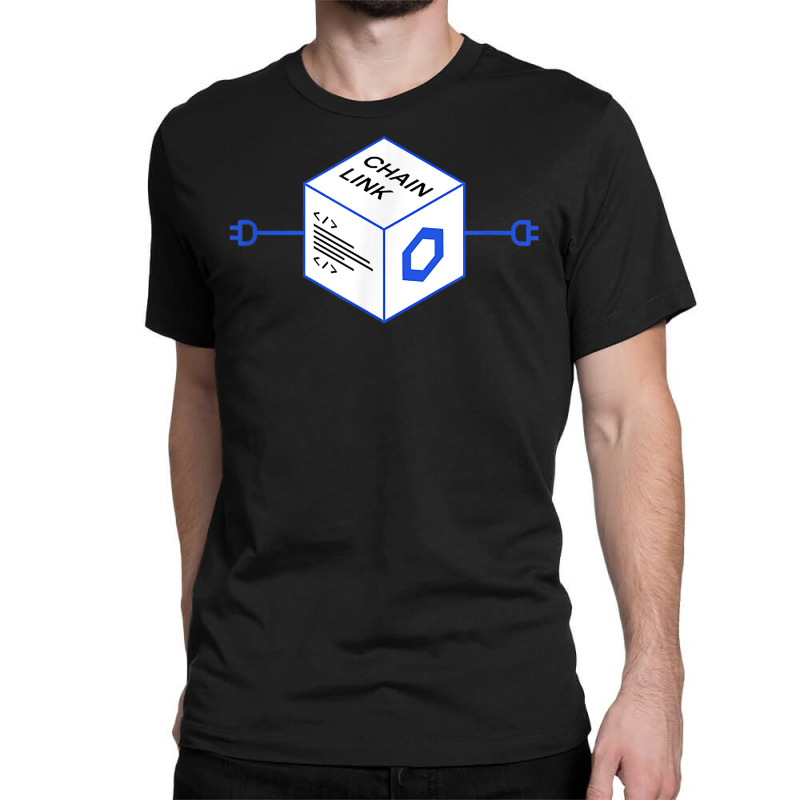 Chainlink Crypto Link Cryptocurrency Connecting The World T Shirt Classic T-shirt by rainandehay | Artistshot