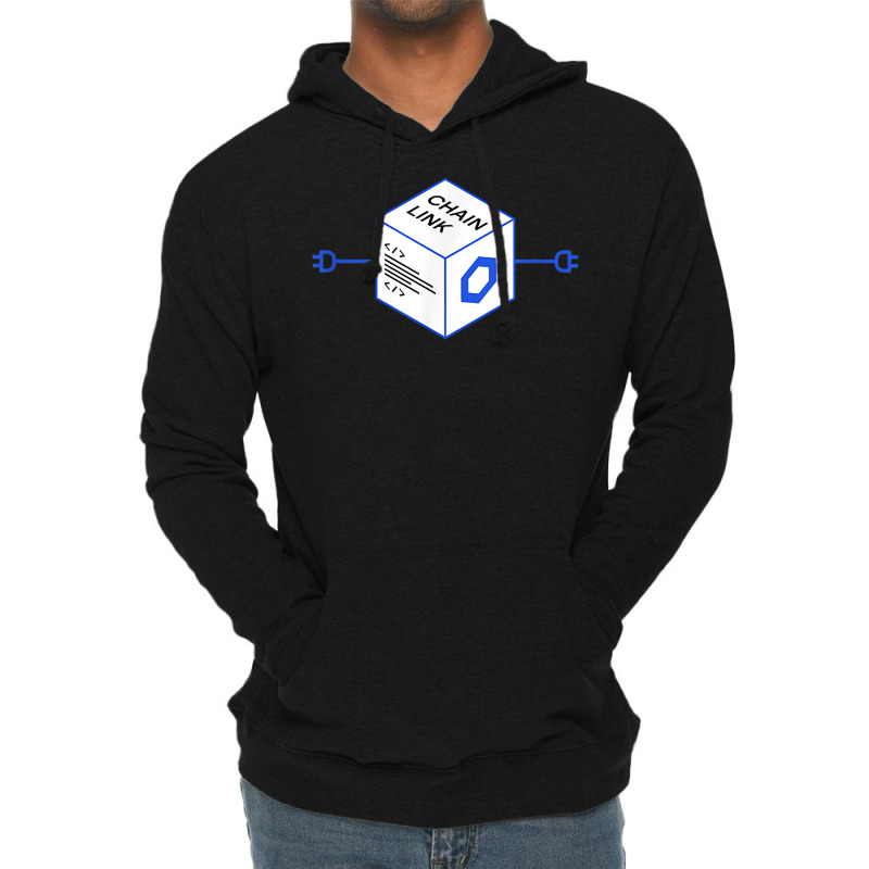 Chainlink Crypto Link Cryptocurrency Connecting The World T Shirt Lightweight Hoodie by rainandehay | Artistshot