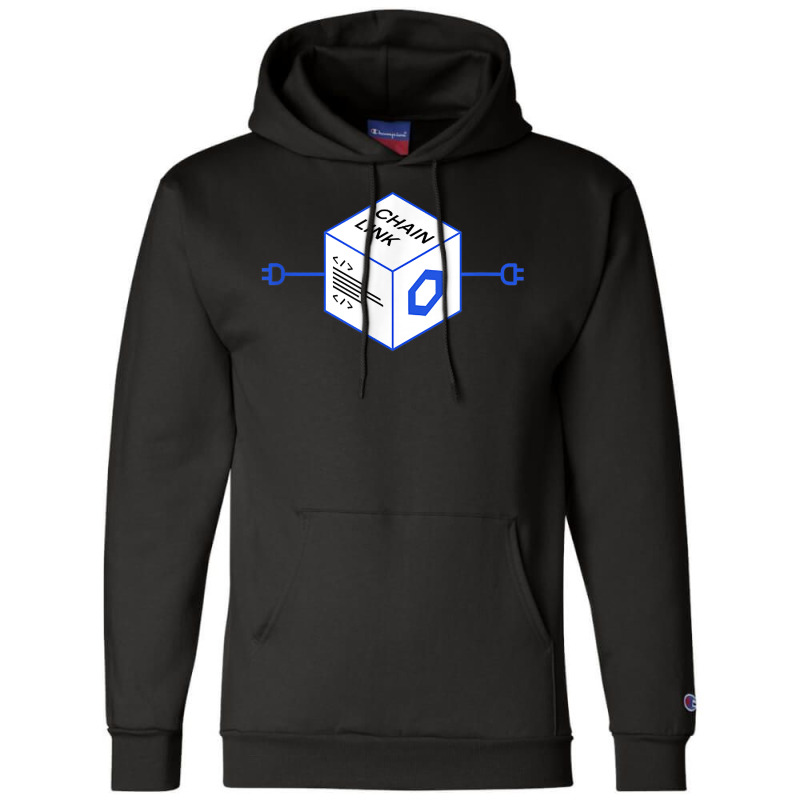 Chainlink Crypto Link Cryptocurrency Connecting The World T Shirt Champion Hoodie by rainandehay | Artistshot