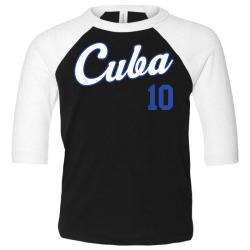 Cuba Baseball Remera Beisbol Cuban Jersey 10 (1) T-Shirt