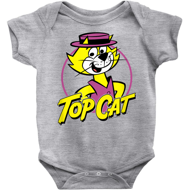 Top Cat Top Circle T Shirt Baby Bodysuit | Artistshot