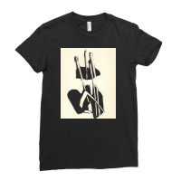 Pierre Soulages   Depaysage Ladies Fitted T-shirt | Artistshot