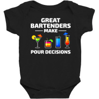 Bartender Barkeep Barman Barmaid Mixologist Funny Baby Bodysuit | Artistshot