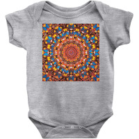 Damien Hirst   Cathedral Print, Santiago De Compostela Baby Bodysuit | Artistshot