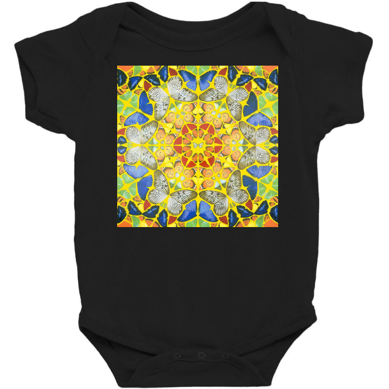 Damien Hirst   Psalm   Beatus Qui Intelligit Baby Bodysuit by jeannettederouen | Artistshot