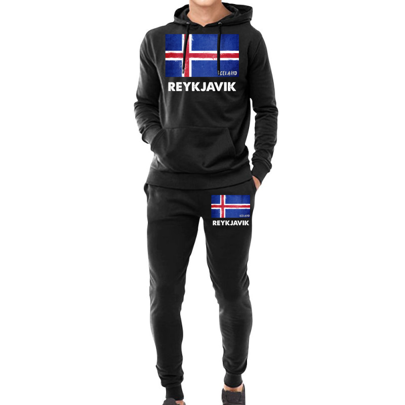 Reykjavik Iceland Flag Shirt  Reykjavik Long Sleeve T Shirt Hoodie & Jogger set by erinlorrai | Artistshot