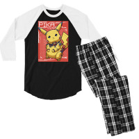 Mecha Men's 3/4 Sleeve Pajama Set | Artistshot