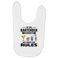 Bartender Barkeep Barman Barmaid Mixologist Funny Baby Bibs | Artistshot