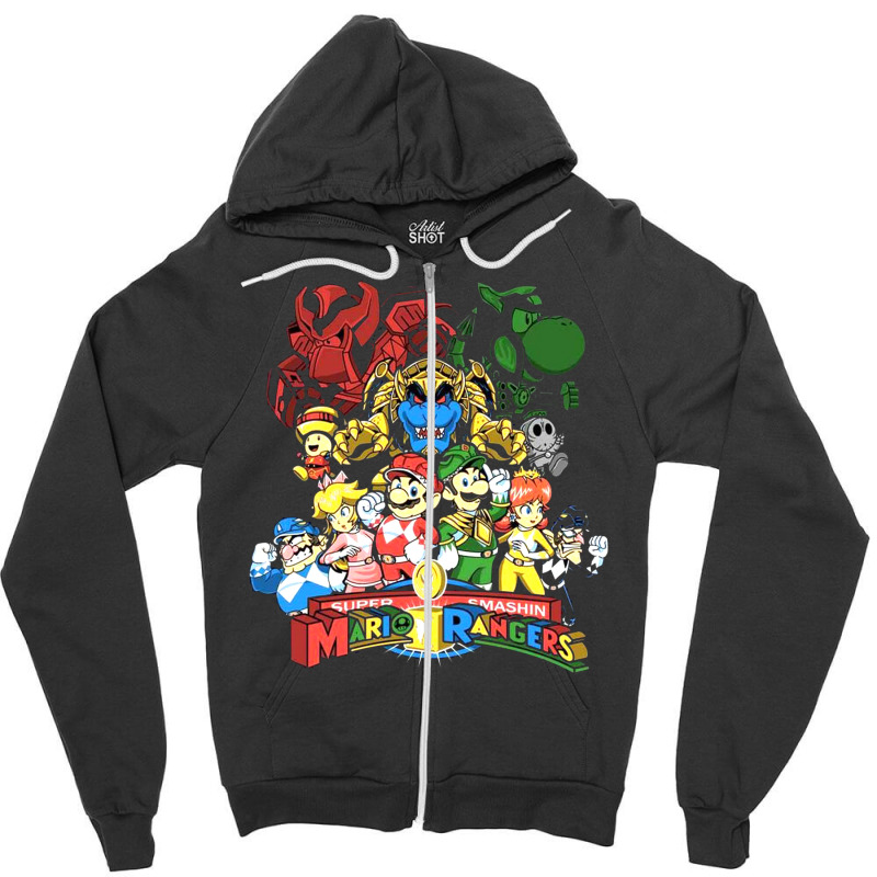 Mushroom Rangers Zipper Hoodie | Artistshot