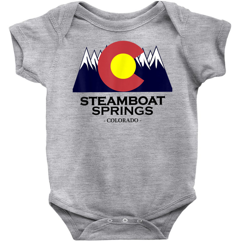 Steamboat Springs Colorado   T Shirt  Mountain Tee  Gift Baby Bodysuit | Artistshot