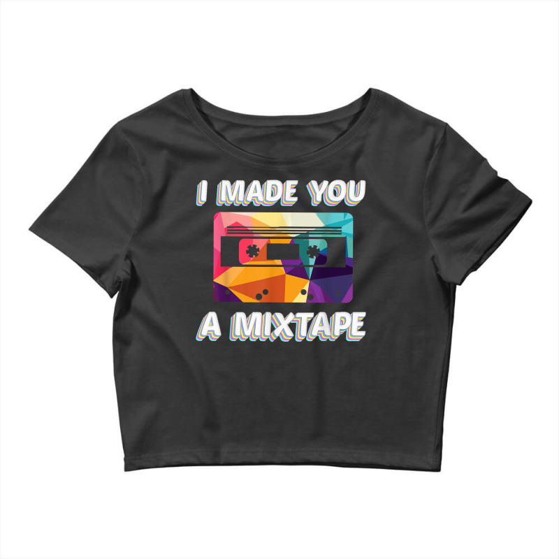 Cassette Tape Costume 80s 90s Vintage Retro For Men Women T Shirt Crop Top by farronpoppo | Artistshot