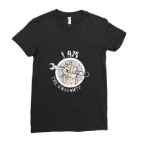 I Am The Warranty   Funny Mechanic Ladies Fitted T-shirt | Artistshot