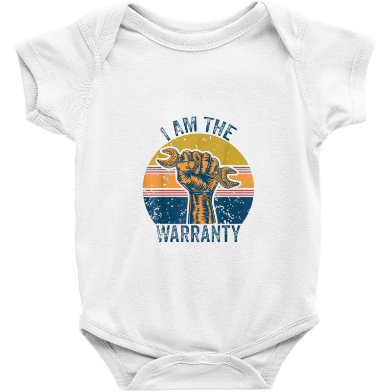 I Am The Warranty Broken Diesel Truck Mechanic Fix Myself Baby Bodysuit by kerjalembor | Artistshot