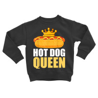 Funny Hot Dog For Women Girls Grilled Wiener Sausage Buns T Shirt Toddler Sweatshirt | Artistshot